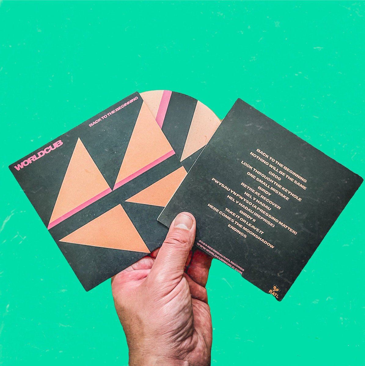 Worldcub (@worldcubworld) on Twitter photo 2 wsos o / 2 weeks of ‘Back to the Beginning’
🪇 Get your hands on limited Compact Disks or digital downloads here:
worldcub.bandcamp.com
neu ar gael i’w ffrydio / or get it in your ears through the streaming platforms.
<a href="/ratlrec/">Recordiau Ratl Records</a> 2 wsos o / 2 weeks of ‘Back to the Beginning’
🪇 Get your hands on limited Compact Disks or digital downloads here:
worldcub.bandcamp.com
neu ar gael i’w ffrydio / or get it in your ears through the streaming platforms.
<a href="/ratlrec/">Recordiau Ratl Records</a>