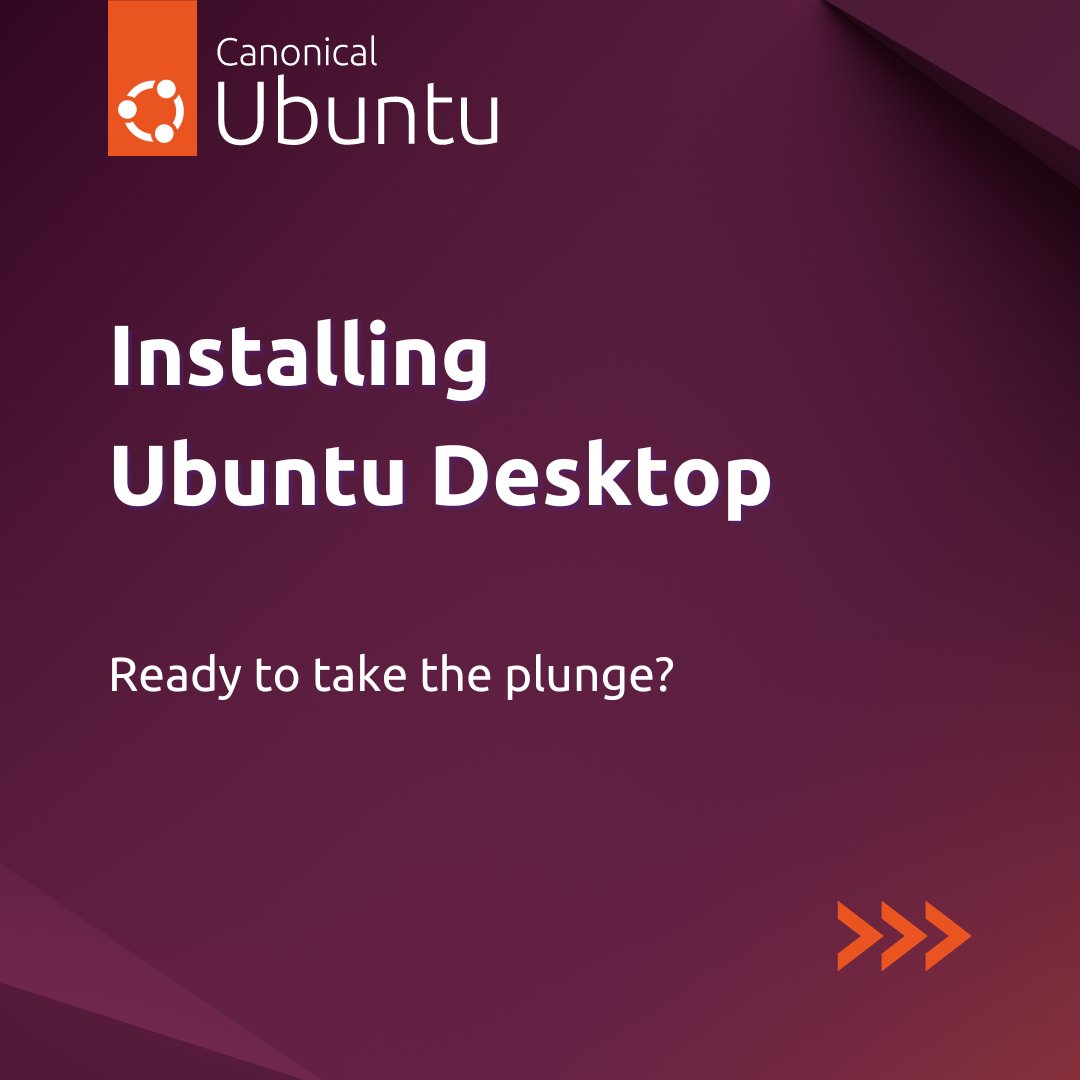 ubuntu's tweet photo. Installing Ubuntu Desktop is as easy as pie.

https://t.co/ekVDRIcq11

#Ubuntu #Linux #OpenSource https://t.co/zZMt50fwU1