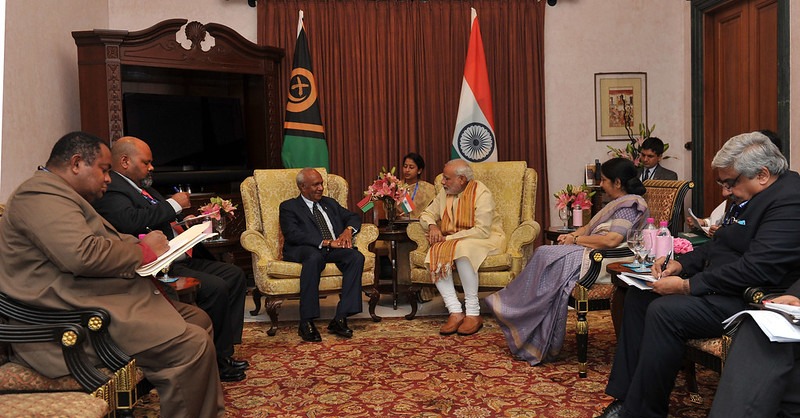SAVoices's tweet photo. Purushendra Singh and @dhb_cuts examine India's growing diplomatic and economic presence in the South Pacific, arguing that this region is essential for India to maintain relations with to counter Beijing's increasing influence in the Indo-Pacific.