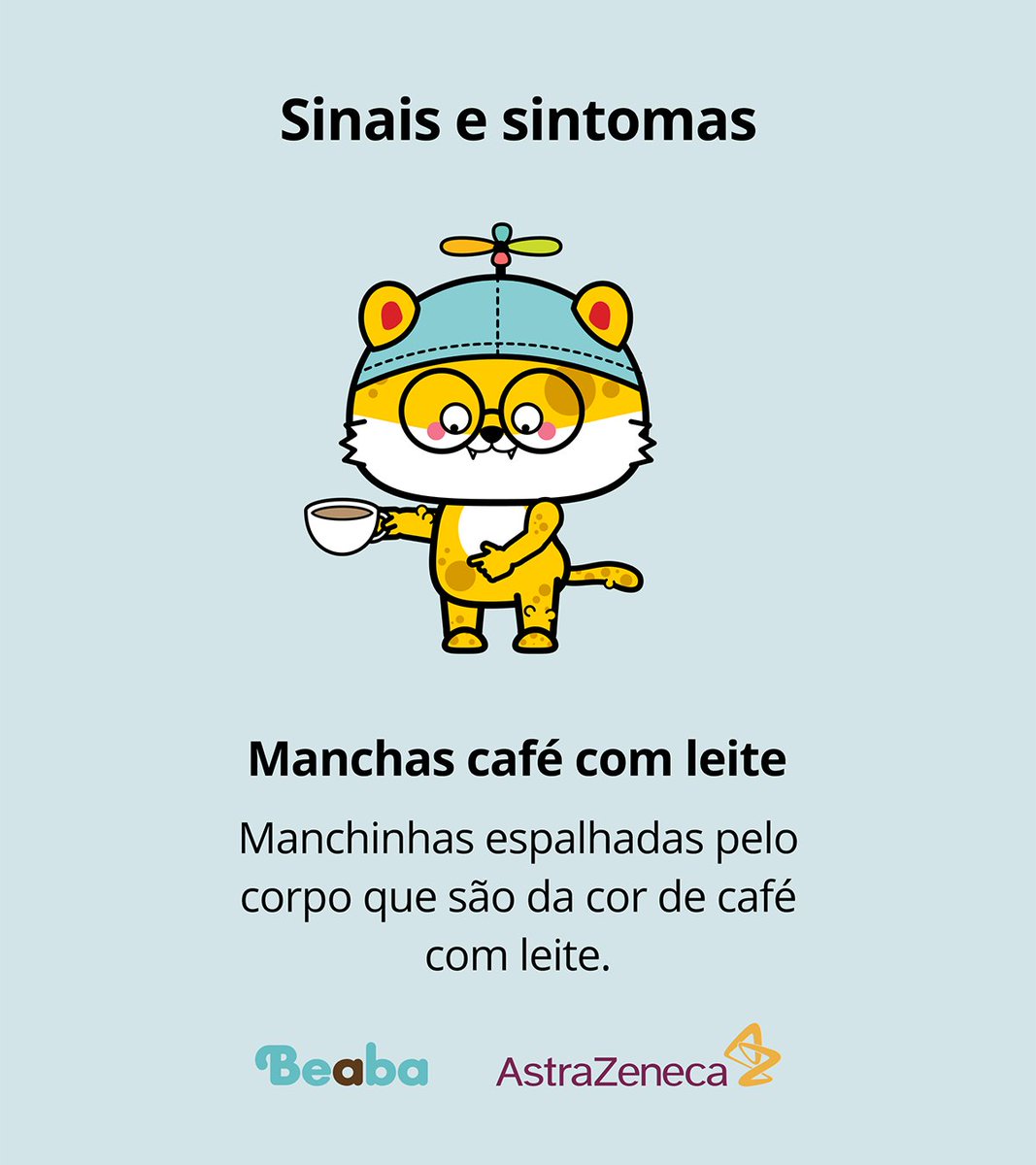 beabaorg's tweet image. Maio é o Mês da Neurofibromatose, uma condição genética que afeta milhões de pessoas no mundo todo. Quanto antes diagnosticada, melhor para ser tratada.

Aqui vão algumas informações sobre a neurofibromatose tipo 1. Você pode ajudar aprendendo e compartilhando informações.