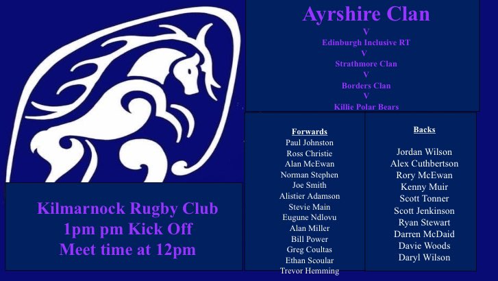 Ayrshire Clan RFC Senior's Black Leisure Short Ayrshire Clan RFC Senior's Black Leisure Short