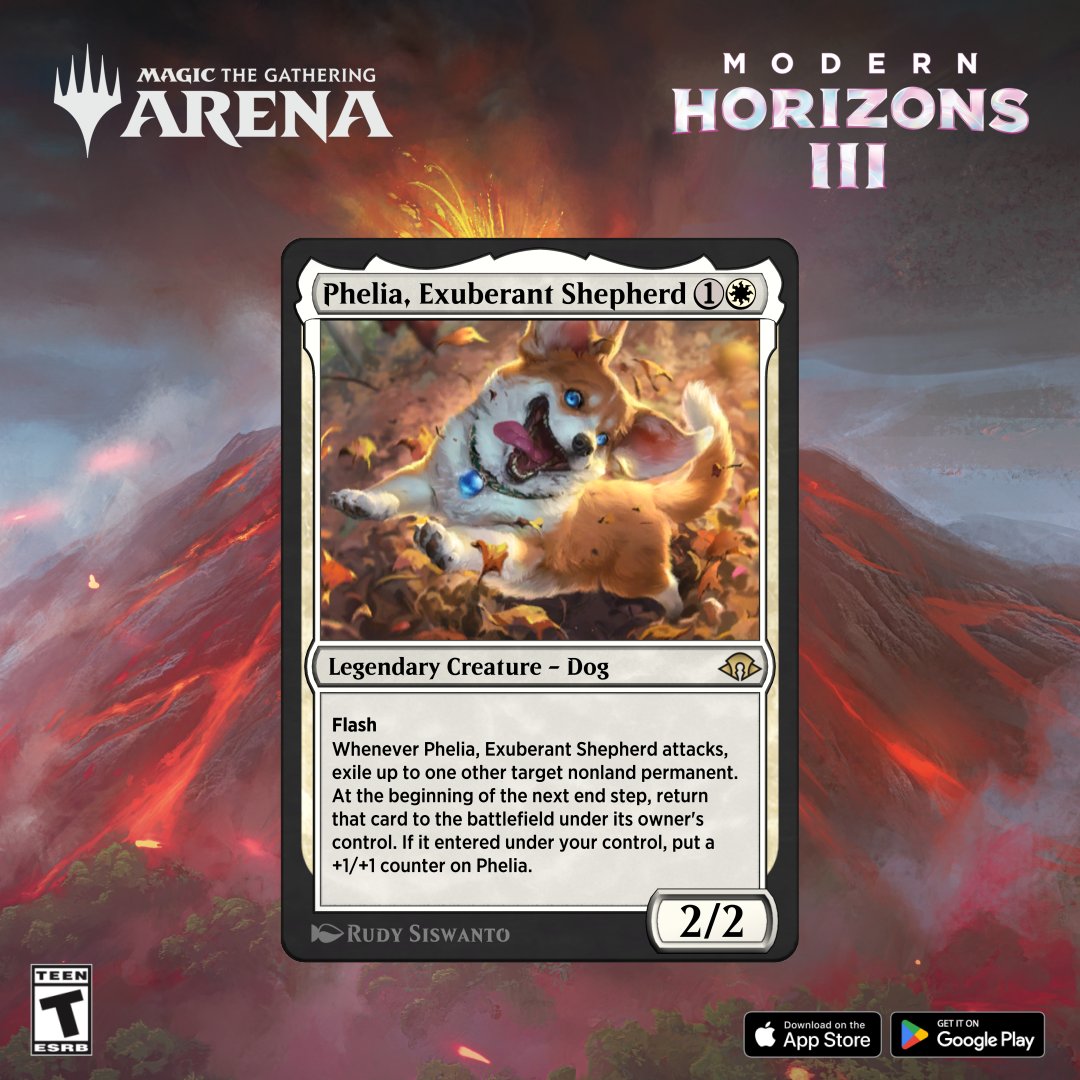 If your dog had their own #MTGMH3 card, what would the card name be?
