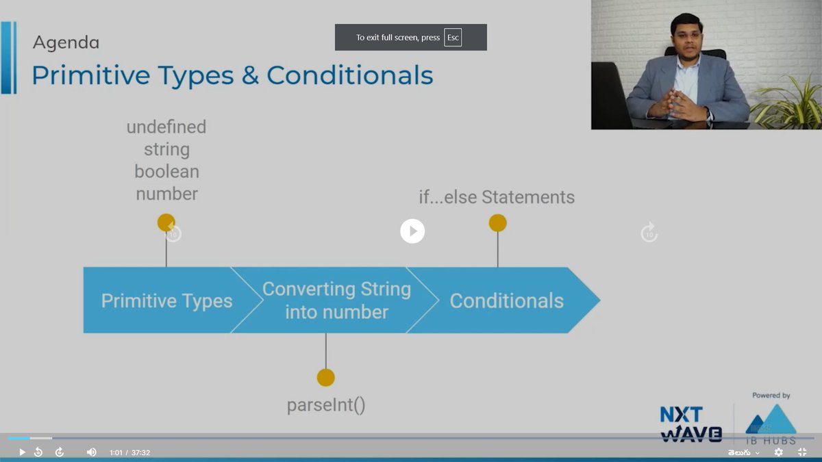 mohan_tigala's tweet image. Hello Connections
Today was #67 of #75daysoflearningandcodingchallenge.
Today i have completed my classes on #primitive_types_and_conditionals.
Thanks to @rahulattuluri sir, @sashankreddy07  sir and @nxtwave_tech  team.
#nxtwave #ccbp #coding #consistency #75daysofcodechallenge