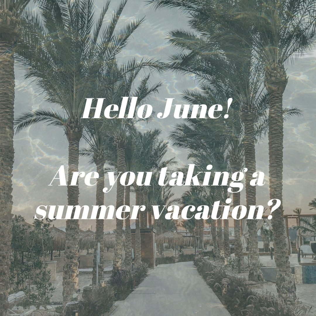 June is on the horizon, which means lake outings, summer vacations, and time to enjoy the nice weather.

Small business owners deserve breaks too. Make sure you make time for yourself!

#cloudbased #connectedaccounting #finances #accounting #smallbusiness #cloudbasedaccounting