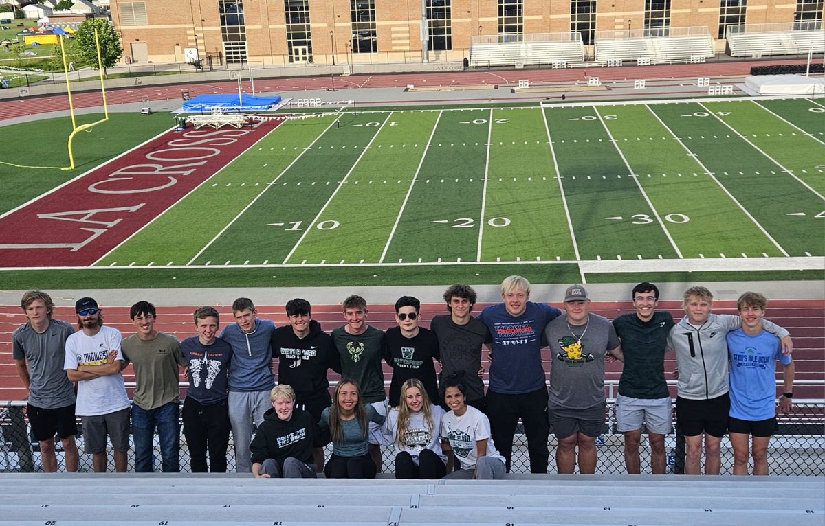 Proud of how this group competed this morning!!  More to come tomorrow. WIAA State Track meet. Enjoy the journey!!