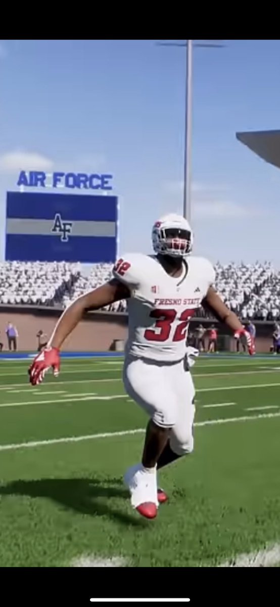 First look at Fresno State in EA College Football! This you @19Deanclark ? @FresnoStateFB