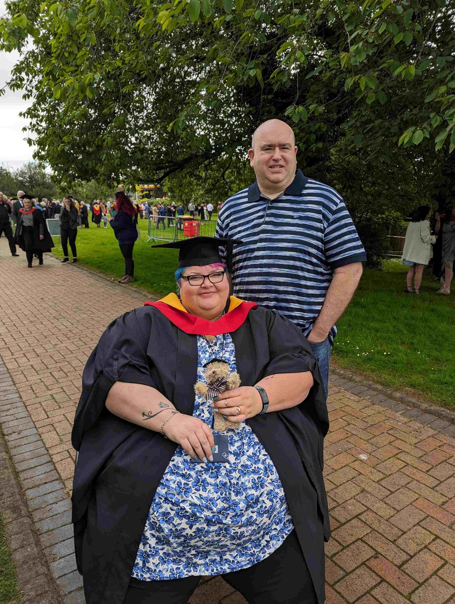 WrexhamUni's tweet photo. Congratulations to our graduates, who celebrated their achievements with family, friends and lecturers at ceremonies this week. Success stories were the golden thread throughout, with graduates sharing their highlights.

➡️: https://t.co/D5p1w8S14o #WUgrad2024 #gradfest https://t.co/daK3eadYLh