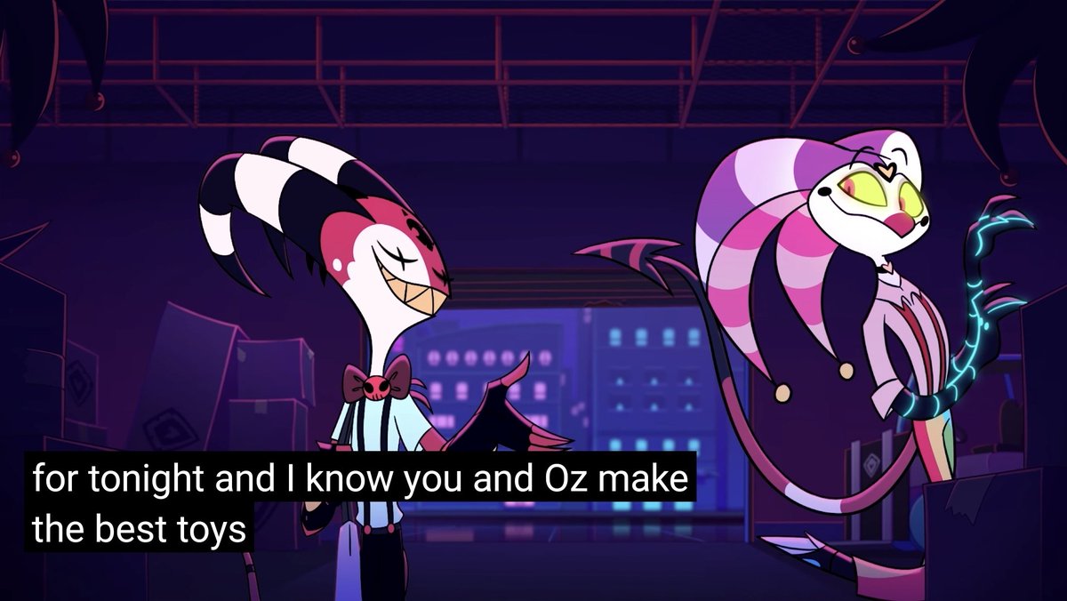 Fizz and ozzie actually being business partners the king and queen of lust indeed. I need art of them working on designs together