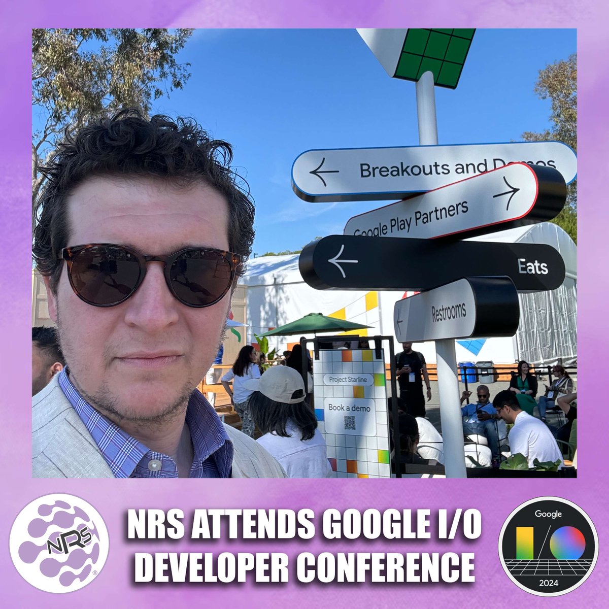 nrsplus's tweet photo. "Our Head of Ecommerce, Ari, shines at #GoogleIO 2024! Sharing insights on ecommerce innovation &amp; how we're leveraging @Google's solutions to enhance customer experience &amp; drive growth! #EcommerceInnovation #LeadersInTech" https://t.co/O34hR0VNUJ