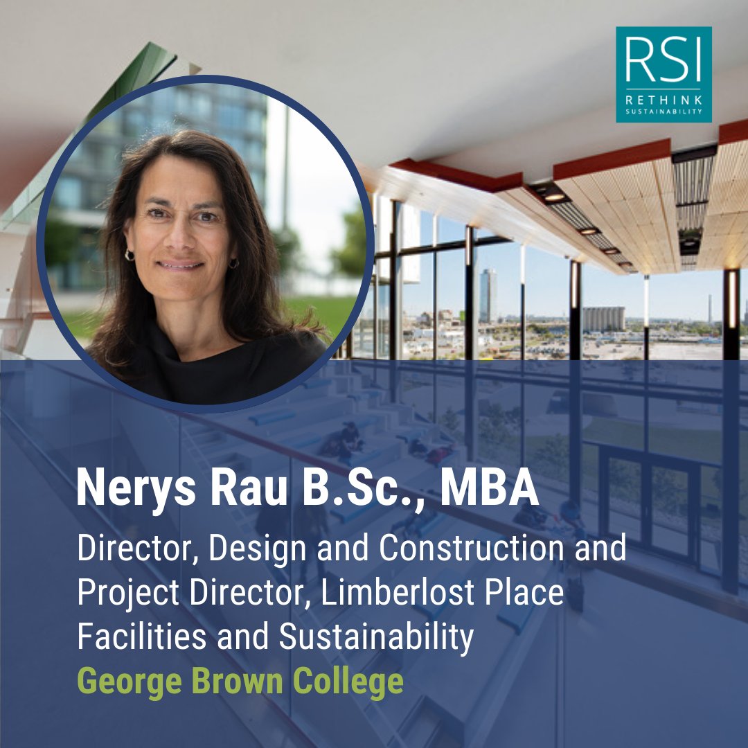 Join Nerys Rau for a tour of the Daphne Cockwell Centre for Health Sciences &amp; an introduction to Limberlost Place, a 10 storey net zero carbon emissions building, achieving the TGBS Tier 4, Leed Gold, on June 11 at <a href="/GBCollege/">George Brown College</a>.

Register now: ow.ly/wLTJ50S4nRg
#sustainable