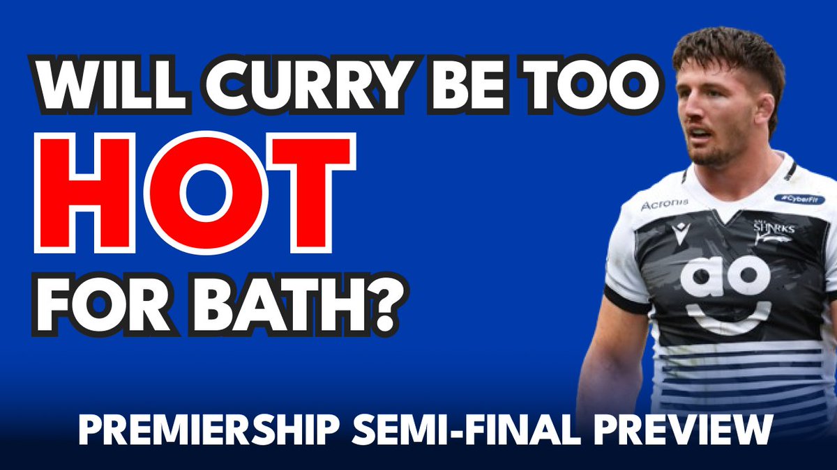 With the second Premiership Rugby Semi-Final fast approaching, I give my reasons why I think Bath will beat Sale and head to Twickenham.

youtu.be/y-WANV0rZGo[&l…](youtu.be/XXghAylJx8s&li…)

What do you think?

#rugby #premiership #premiershiprugby @SaleSharksRugby @BathRugby