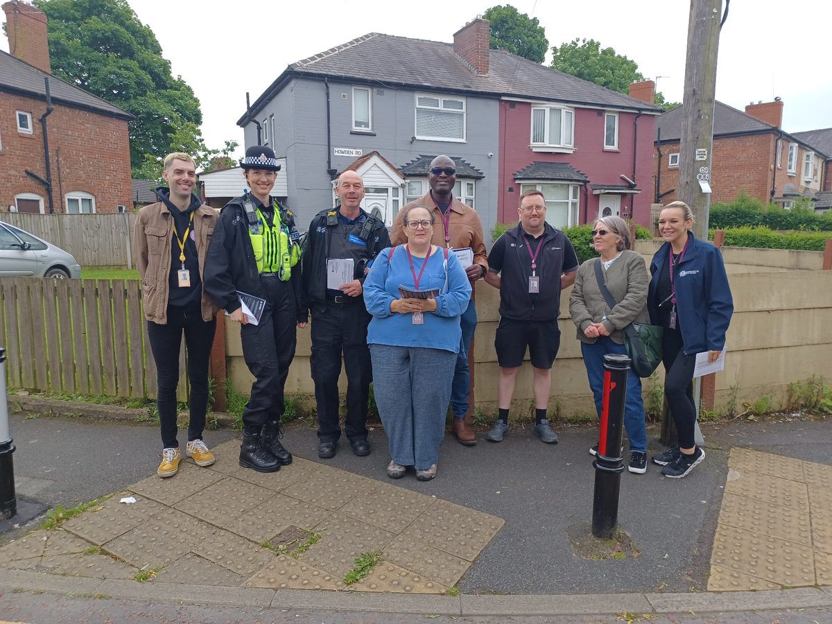 OluOgunbambo's tweet photo. Today, Reporting Off Road Bikes Letter Drop and Door Knocking exercise in Higher Blackley by Higher Blackley Councillors, Manchester City Council Officers (MCC Neighbourhood, Housing &amp; Parks), and Greater Manchester Police (GMP). Thank you all. https://t.co/UkfTmSKMw2