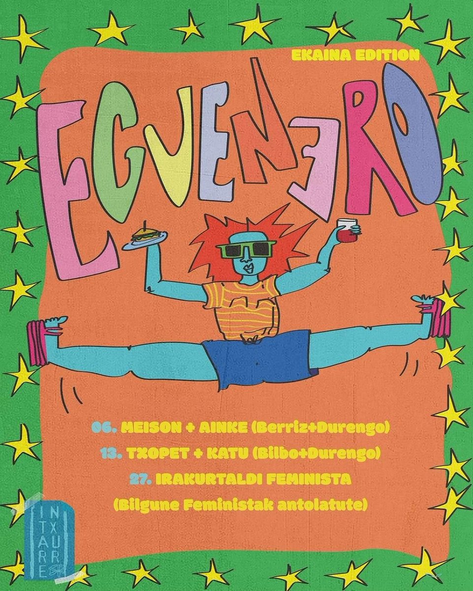 Hurrengo eguenien durengoko herrikuen izengo ga Ainkegaz batera!! Hurbildu zaittezte!!🖤🖤🤘🤘