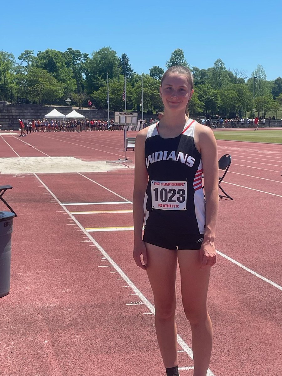 RR_IndianNation's tweet photo. Congratulations to Olivia Crigger - STATE CHAMPION in the triple jump! https://t.co/ZTrHiZ2lh2