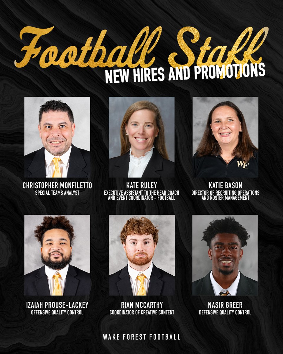 Thrilled to announce promotions and additions to our support staff 🎩

📰: deacs.info/4bHSlyU