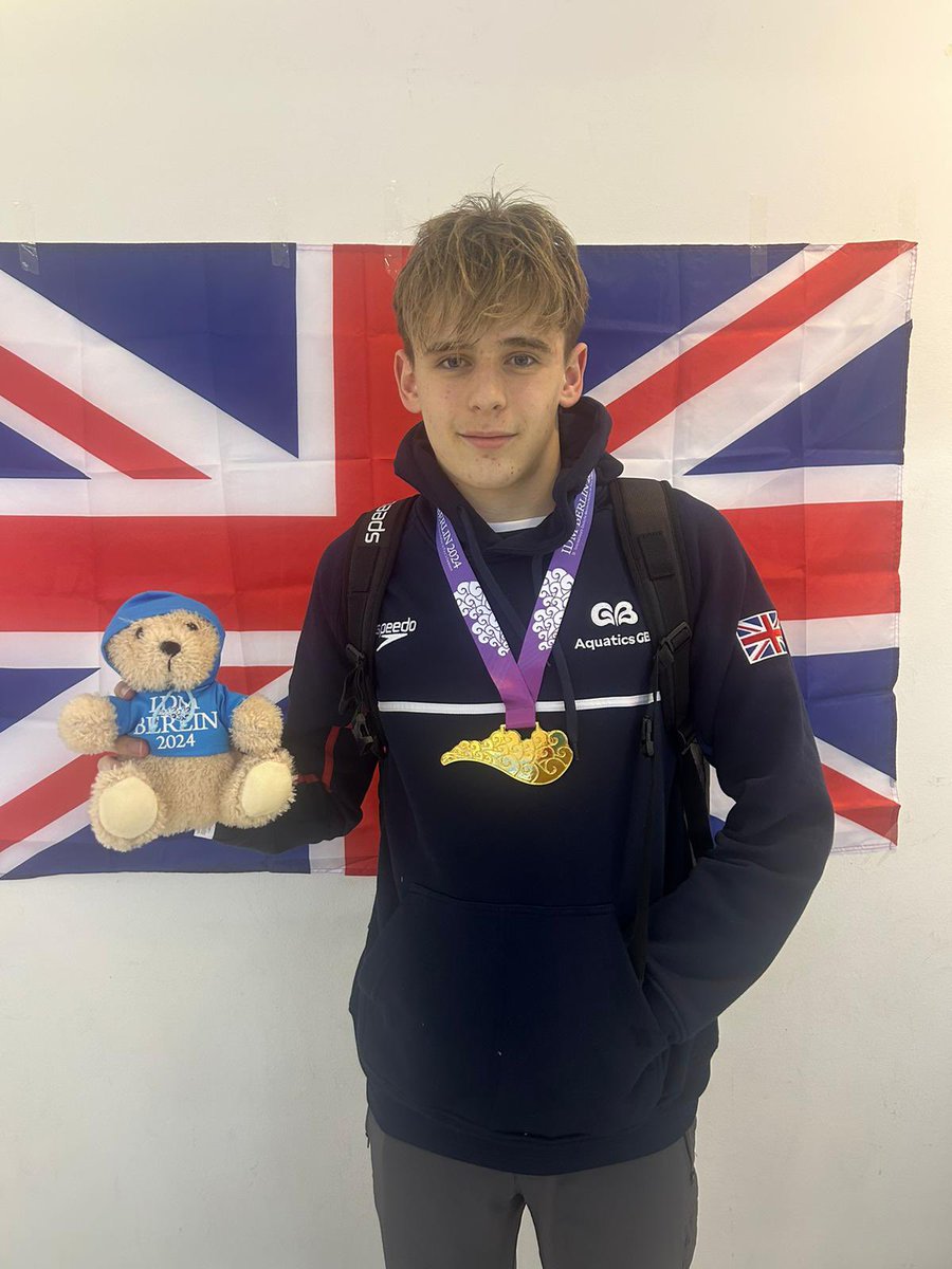 Not a bad start to your 2024 Paralympic preparation. Two PBs in two races. Great skill on show &amp; now a gold medal in the 4x100FC mixed relay at world para series in Berlin.  Keep it going. Two more days of racing with the 200IM to come💪. Great effort. Swim team are super proud.