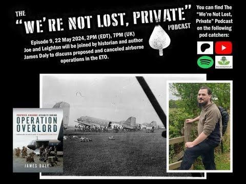 🔉 New podcast alert! @dalyhistory was a recent guest on the 'We're not lost, Private' podcast 🎙👇🏻 🔗 buff.ly/4aFMhG3