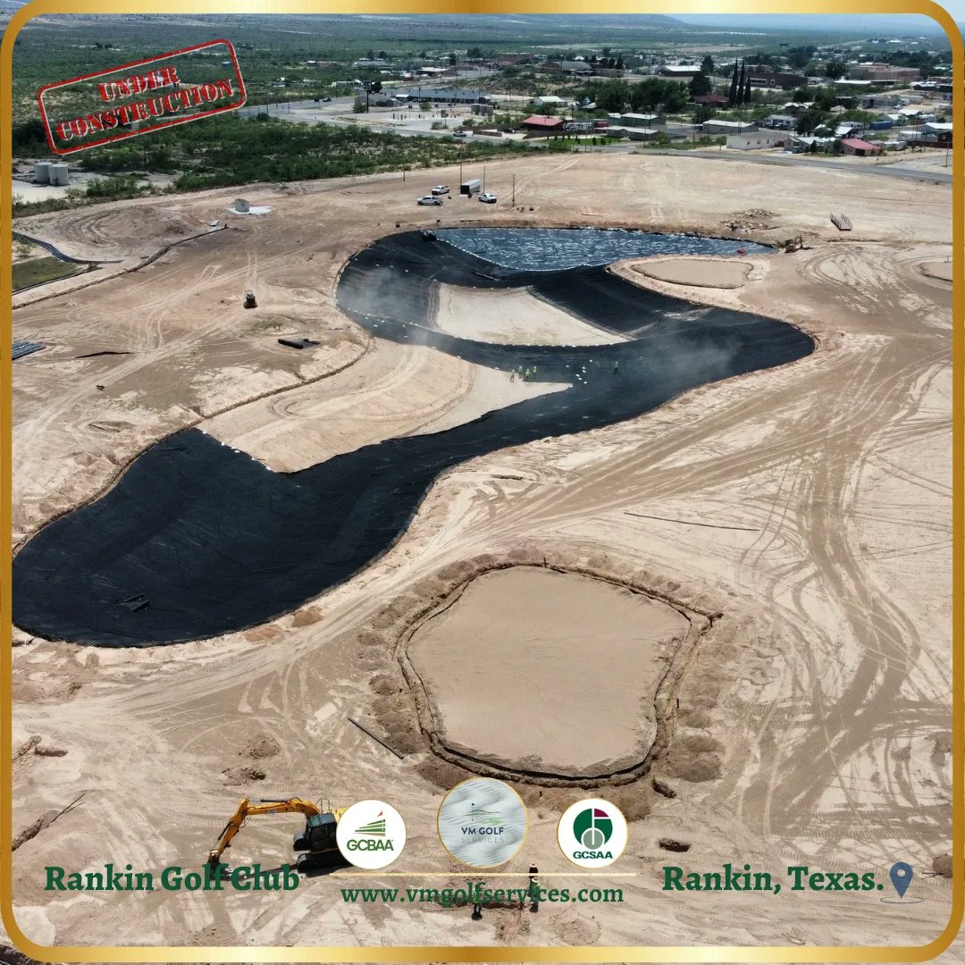 vmgolfservices's tweet photo. #Repost @treykempGCA
Lots of good things happening out in Rankin. Looking forward to seeing things progress and getting some grass down later next month. @vmgolfservices @wtxgolfsuper #WestTexasGolf
#golfcourseconstruction
#golfcoursebuilder
#golfcoursedevelopment
#golfcourses https://t.co/FAQThfD7iP