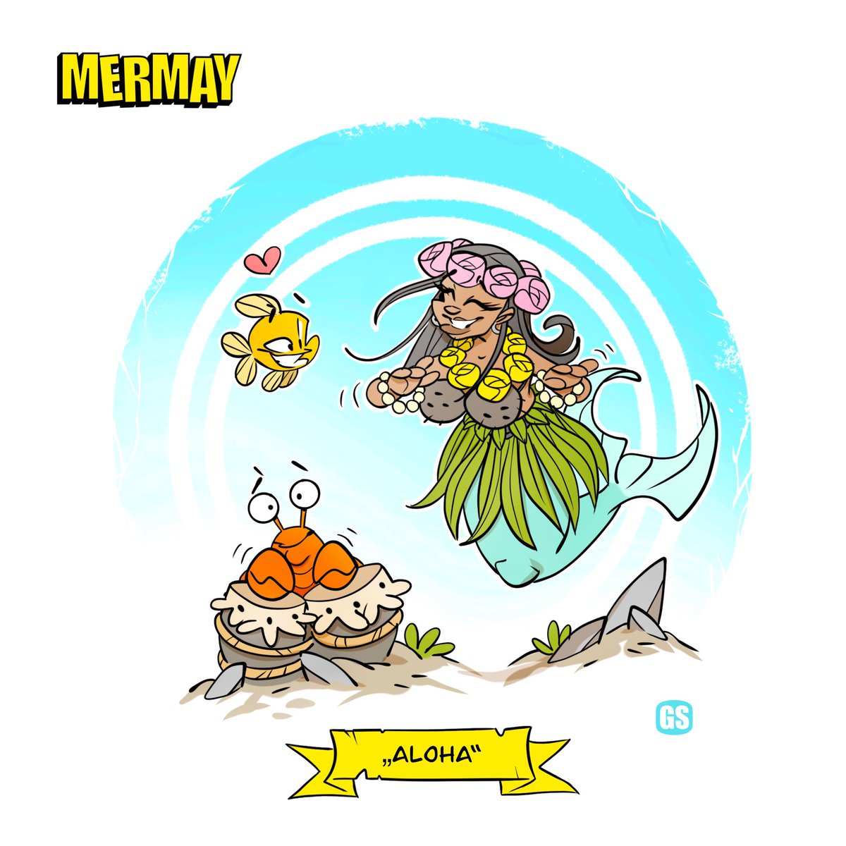 gs__artworks's tweet photo. That’s it! That was Mermay 2024!
Todays and last prompt is: Aloha 
Stay tooned!
@tombancroft1
@LB_Illustrates 
@whitneypollett 
#mermay2024 #DrawMerMay2024 https://t.co/sjaoDyeqpE