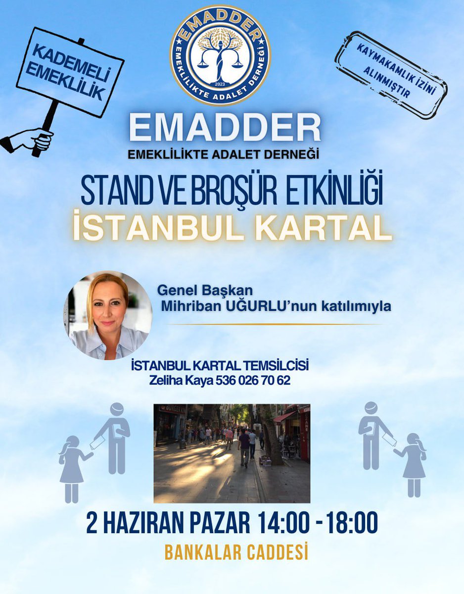 mihribanugurluu's tweet photo. Emadder çok büyük bir rekor haftasına hazırlanıyor. Bu Pazar sahada sokakta hak verilmez alınır diyeceğiz. ‼️

Çünkü @EmadDernegi Hak verilmez alınır diyerek mücadele edenlerin derneğidir‼️

Çünkü @EmadDernegi lafla değil icraat ile yürür‼️

@EmadDernegi Genel Başkanı olarak bu Pazar İstanbul-Bursa-Mudanya-İstanbul arası mekik dokuyacağım ve sahada mücadele eden onlarca ilimizin gücüm yettiğince her hafta yanlarında olacağım. 

Masa başı süs başkanı değilim ben stantta sahada mücadelenin tam içindeyim her zaman‼️

@EmadDernegi 11 ilde sahada olacak bu hafta tüm etkinliklerimiz için aşağıdaki videoyu gururla onurla sunuyorum. 

Yokuşta akmayan ter inişte göz yaşı olur‼️

#KademeEmekMitingineHazır