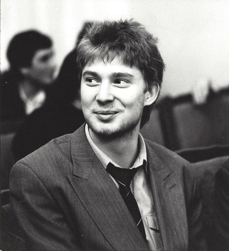 Via chesspro.ru, a photo of the young Aleksei Shirov. #chess