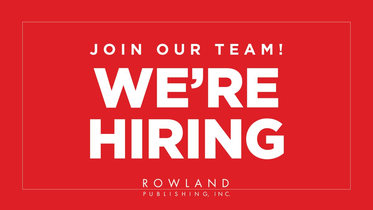 🎉 Rowland Publishing is seeking a Sales Manager and an Account Executive in our Western Division (Emerald Coast market). The candidate must live in Escambia, Okaloosa, Walton or Bay counties. Learn more and apply at rowlandpublishing.com/careers
