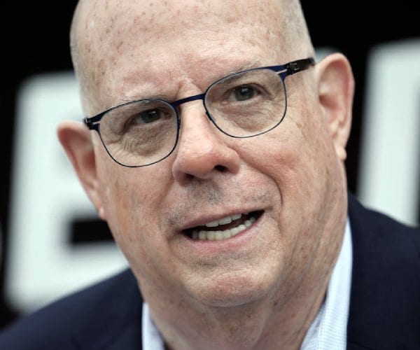 Candidate's Call to 'Respect' Trump Verdict Blasted: Former Maryland Gov. Larry Hogan drew ire after he urged Americans to 'respect' the guilty verdict in former President Donald Trump's fraud case. dlvr.it/T7g762