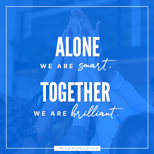 MikeMoradian's tweet image. Success is best when it&apos;s shared. Never underestimate the power of teamwork. 🌟👏 #CollaborateAndConquer

@mention your teammates!