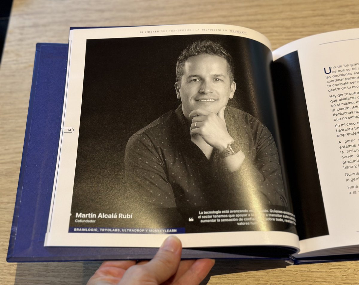 draix's tweet image. Felicitaciones a @ManpowerGroupUy y @ExperisUru  por el gran trabajo de difusión y socialización de los casos de éxito en tecnología que tenemos en la industria Uruguaya. 

Muchas gracias por habernos invitado a participar del libro “25 Líderes que transforman la tecnología en…