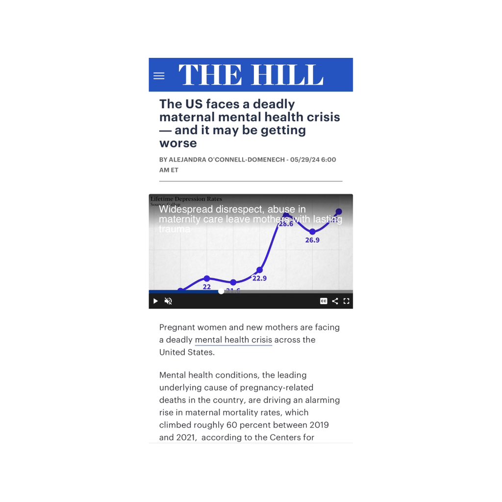 Honored to join the national dialogue on maternal health and share my journey of overcoming postpartum depression. 

I sure hope that sharing my story in such an esteemed publication will push policy forward and get moms the care we need! #SpiceyMoms