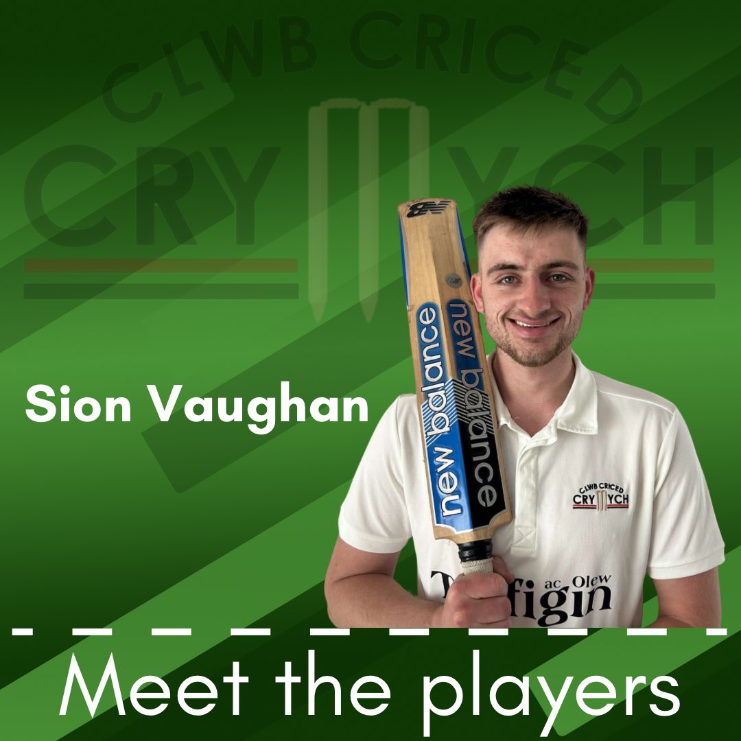 CCrymych's tweet photo. 💥Cwrdd a’r chwaraewyr💥

Dros y tymor fyddwn ni yn cwrdd a’r chwaraewyr i gyd🙌🏼

Throughout the season we will be meeting the whole squad once a week🙌🏼

Next up we have our specialist fielder @SionVaughan 🏏🏏 https://t.co/ciEfMLiSKX