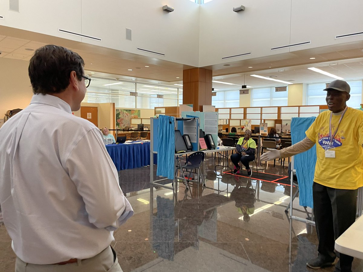 There’s ONE week left of Early Voting! You can mail your ballot in or drop it off, or vote in-person through June 7th and on Election Day on June 11th. If you visit a polling location and drop your ballot off like I did, be sure to thank your poll workers!