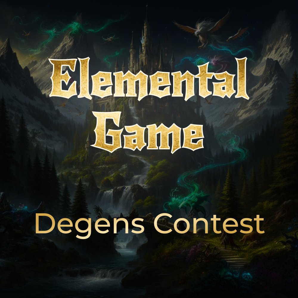 Segmint (@segmintapp) on Twitter photo ✨ Contest for <a href="/elemgame/">Elemental Game</a> subscribers!
🖌 The rules are simple
• Repost
• Subscribe to <a href="/elemgame/">Elemental Game</a>
• Comments with your Venom Wallet
🎁 Prizes
A random NFT from Elemental Game #250 bit.ly/ElementalGameO… will go to eligible participants.
📅 Deadline: 10 June
#Elemgame ✨ Contest for <a href="/elemgame/">Elemental Game</a> subscribers!
🖌 The rules are simple
• Repost
• Subscribe to <a href="/elemgame/">Elemental Game</a>
• Comments with your Venom Wallet
🎁 Prizes
A random NFT from Elemental Game #250 bit.ly/ElementalGameO… will go to eligible participants.
📅 Deadline: 10 June
#Elemgame