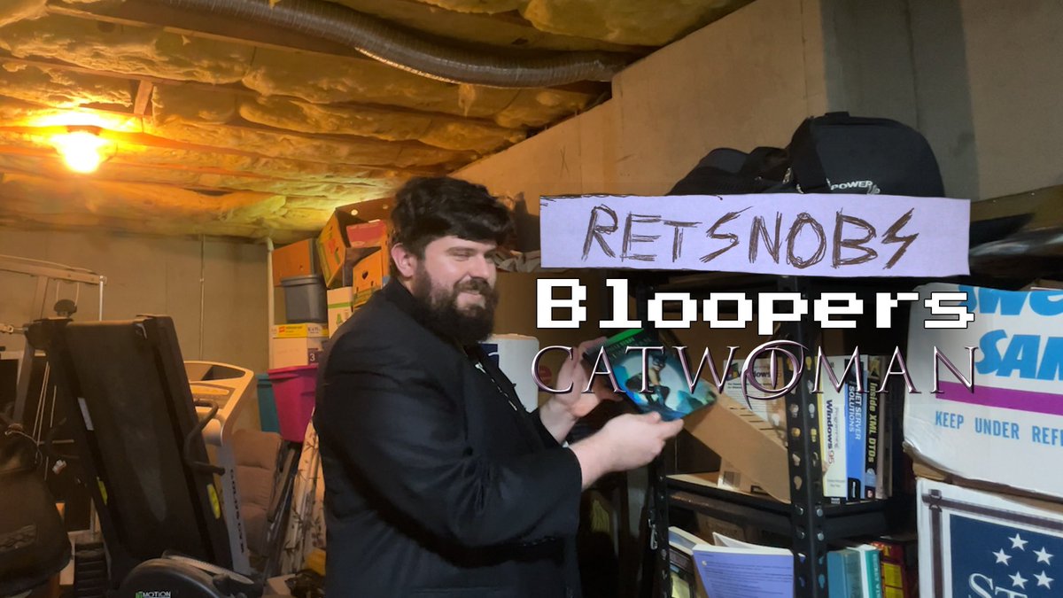 FilmSome's tweet photo. Double upload today. First, we finally uploaded our “Retsnobs Bloopers” video for Catwoman. Second, we released a new update video.

#catwoman #halleberry #bloopers #retsnobs #thefilmsnobsupdate #somefilmsnobs https://t.co/6arHcvntvO