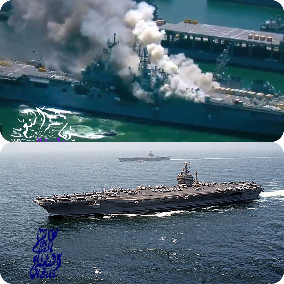 "دوايت إيزنهاور"
الـبـدايـة و الـنـهـايـة

بقلم ✍️/ #هاشم_النعمي

في تاريخ 2023/11/4

وصول حاملة الطائرات الأمريكية "أيزنهاور" إلى الشرق الأوسط
بالتحديد إلى البحر الأحمر
حيث 
قالت القيادة الوسطى الأمريكية في بيان لها يوم السبت 11/04/2023
 إن حاملة الطائرات "أيزنهاور" وصلت إلى