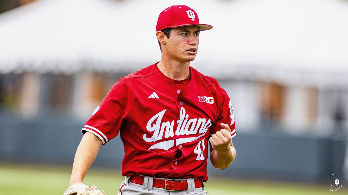 IndianaBase's tweet image. E4 | The kid is dealing right now.

He's got 7 K's, moving into the top-5 in program history!

#IUBase 7, Southern Miss 0