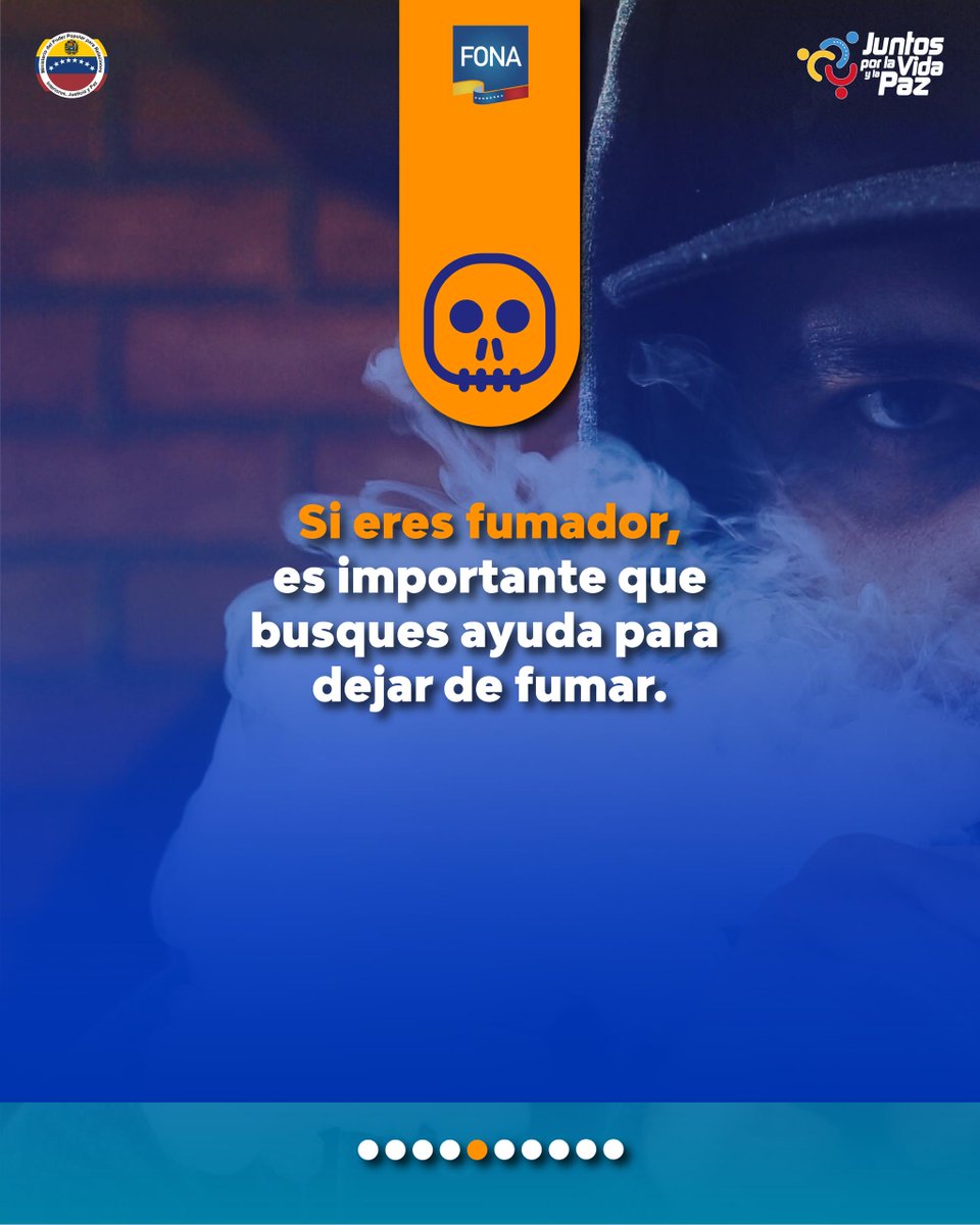 ¡Día Mundial Sin Tabaco! 🌍🚭

Hoy #31May se conmemora el Día Mundial sin Tabaco, una fecha para concienciar sobre los riesgos del tabaquismo y promover un estilo de vida saludable.

#ElFonaSiempreAvante #JuntosPorLaVidaYLaPaz
 #AvanzandoConAmor #SembrandoValoresParaLaVida