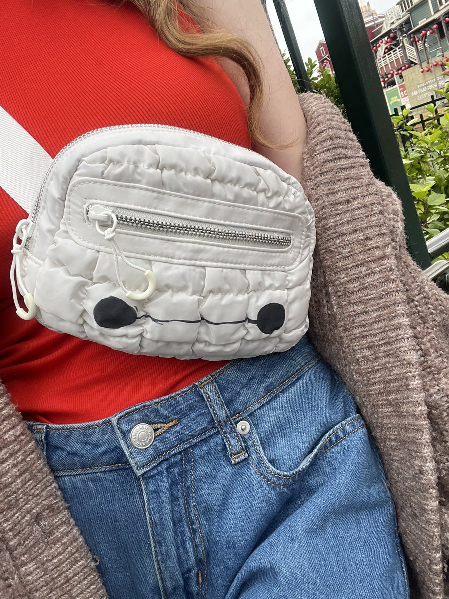 baymax liked my mini ‘max bag :-)