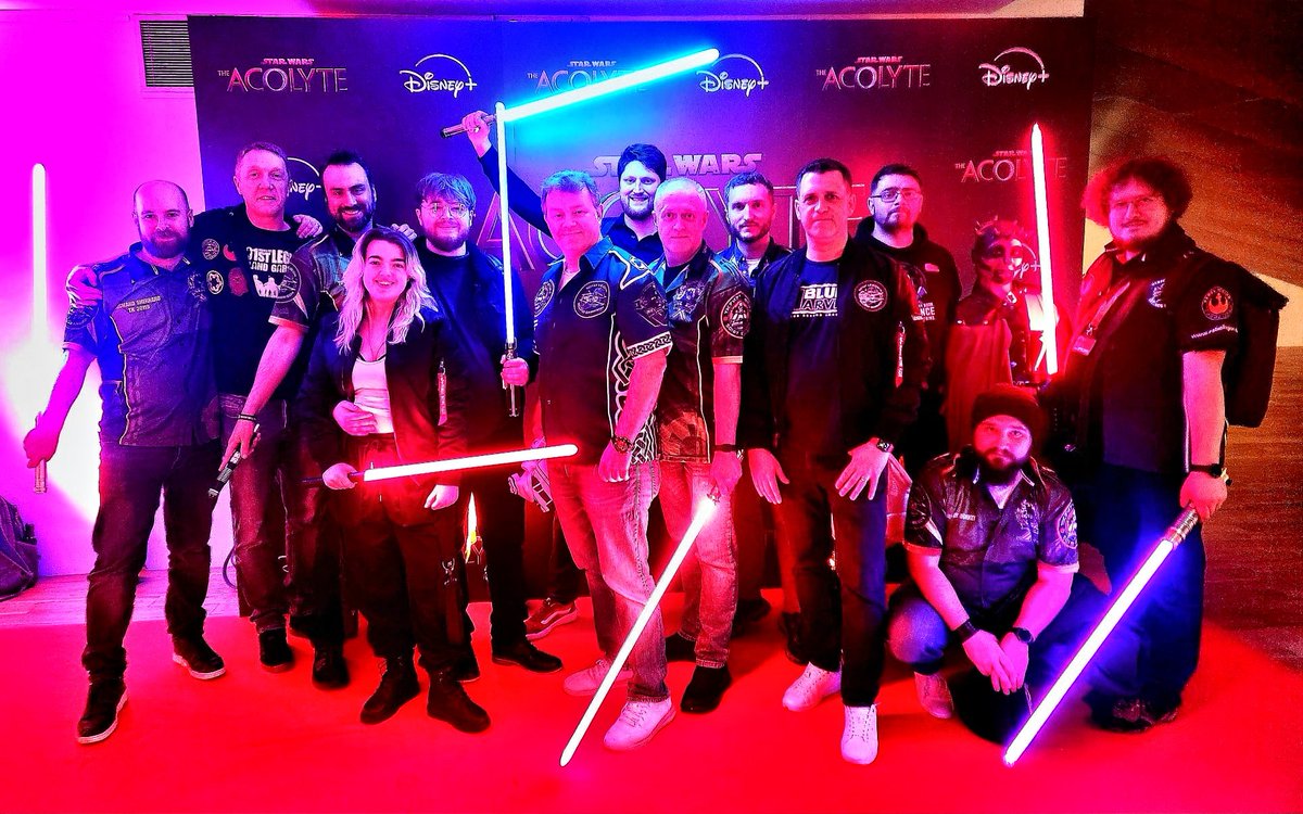 RebelLegionIE's tweet image. What an amazing time we had this week with our @501stIreland friends at the Disney Premier of The Acolyte. No spoilers, but it gets a thumbs and lightersabers up from us!

Photo credit: Seàn Murphy

#rebellegionireland #RebelLegionIrelandBase #disney #Acolyte #RebelLegionIE