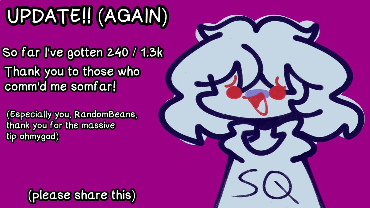 sqyoshii's tweet photo. !! PLEASE READ (AND RETWEET THIS) !!

Update (again) [sorry for posting updates a lot]

(1/6) https://t.co/6L75bZu9Nr