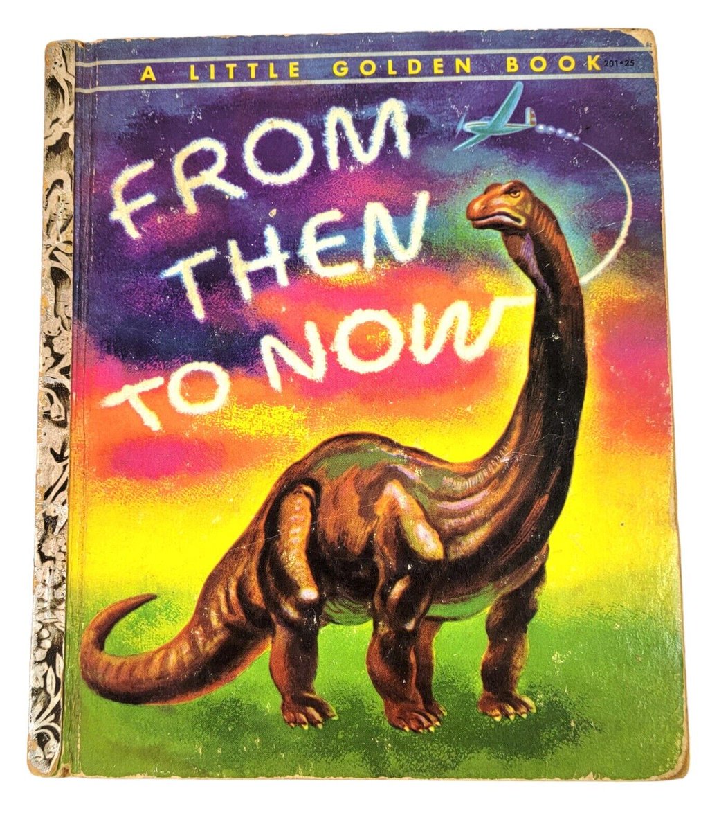 Vintage Little Golden Book Dinosaurs FROM THEN TO NOW 'A' 1954 First Edition #EBAYSELLER #EBAYFINDS
$14.99
➤ ebay.com/itm/Vintage-Li…
