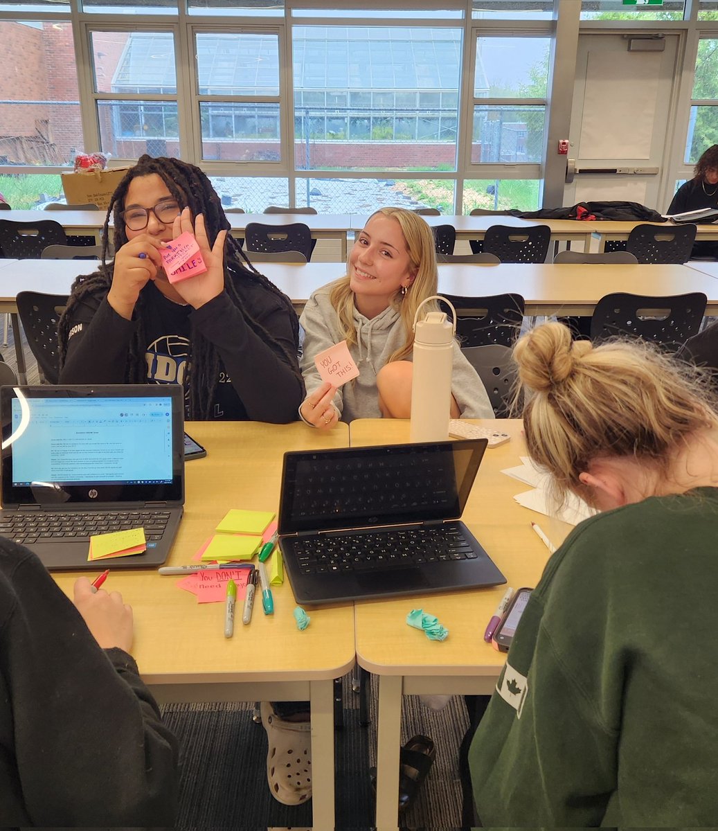 The 4th GROWgirls+ Conference is a wrap! 

400+ Gr 9 female identifying, non binary &amp; 2-Spirit youth from ALL Oxford County Schools came together for a day of empowerment, collaboration &amp; positivity. Student Leaders did a great job planning the day &amp; running breakout sessions 🎉