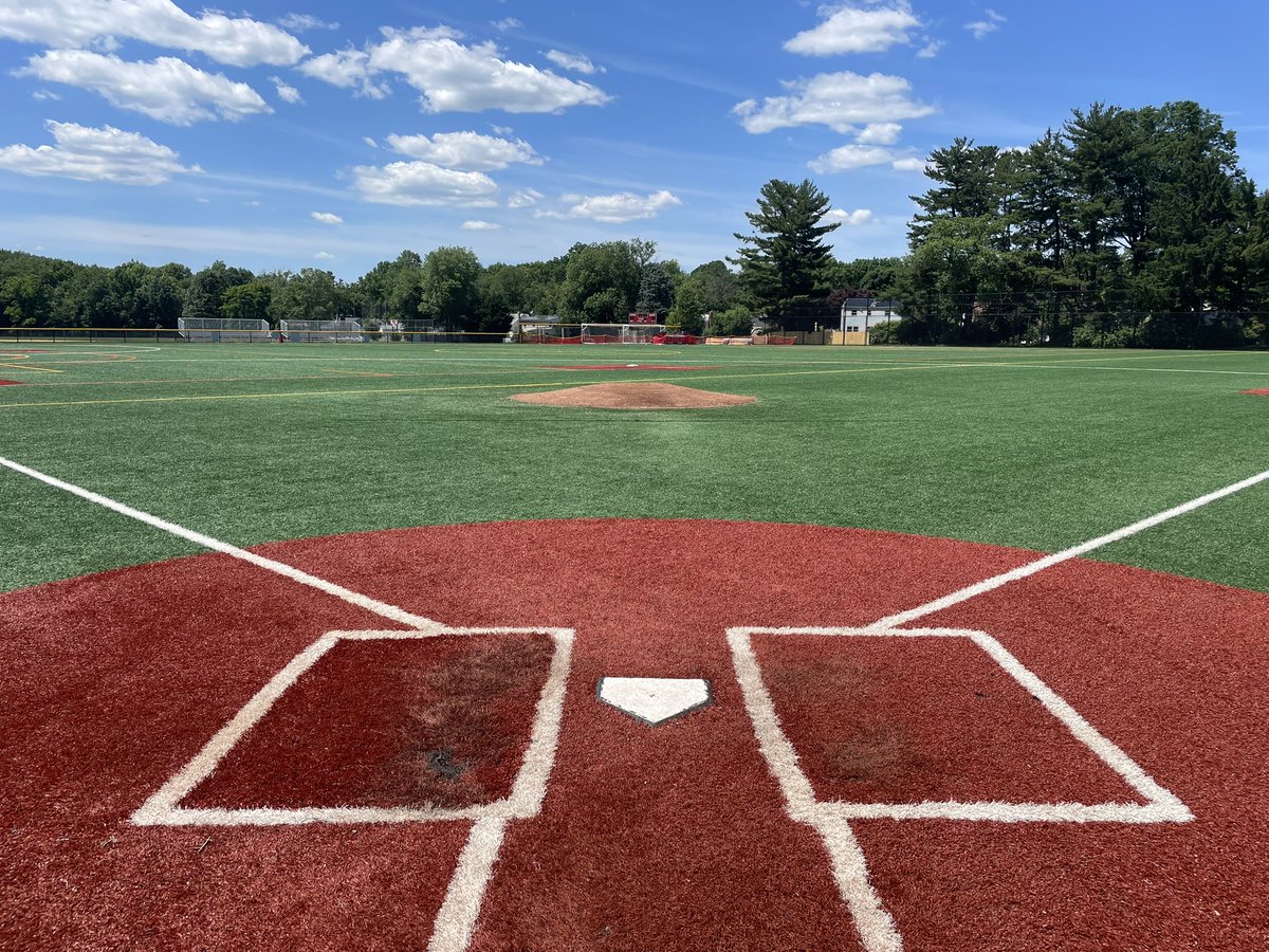 Hello from Lawrence High School. Here for a Central Jersey, Group 3 semifinal matchup between Allentown and Lawrence. First pitch at 3

Pitching matchup: Tim Welsh (ATown) vs. Aiden Poot (Lawrence)

@ATownRedbirds 
@AHSBaseballNJ 
@LTPSAthletics 
@Cardsbaseball20