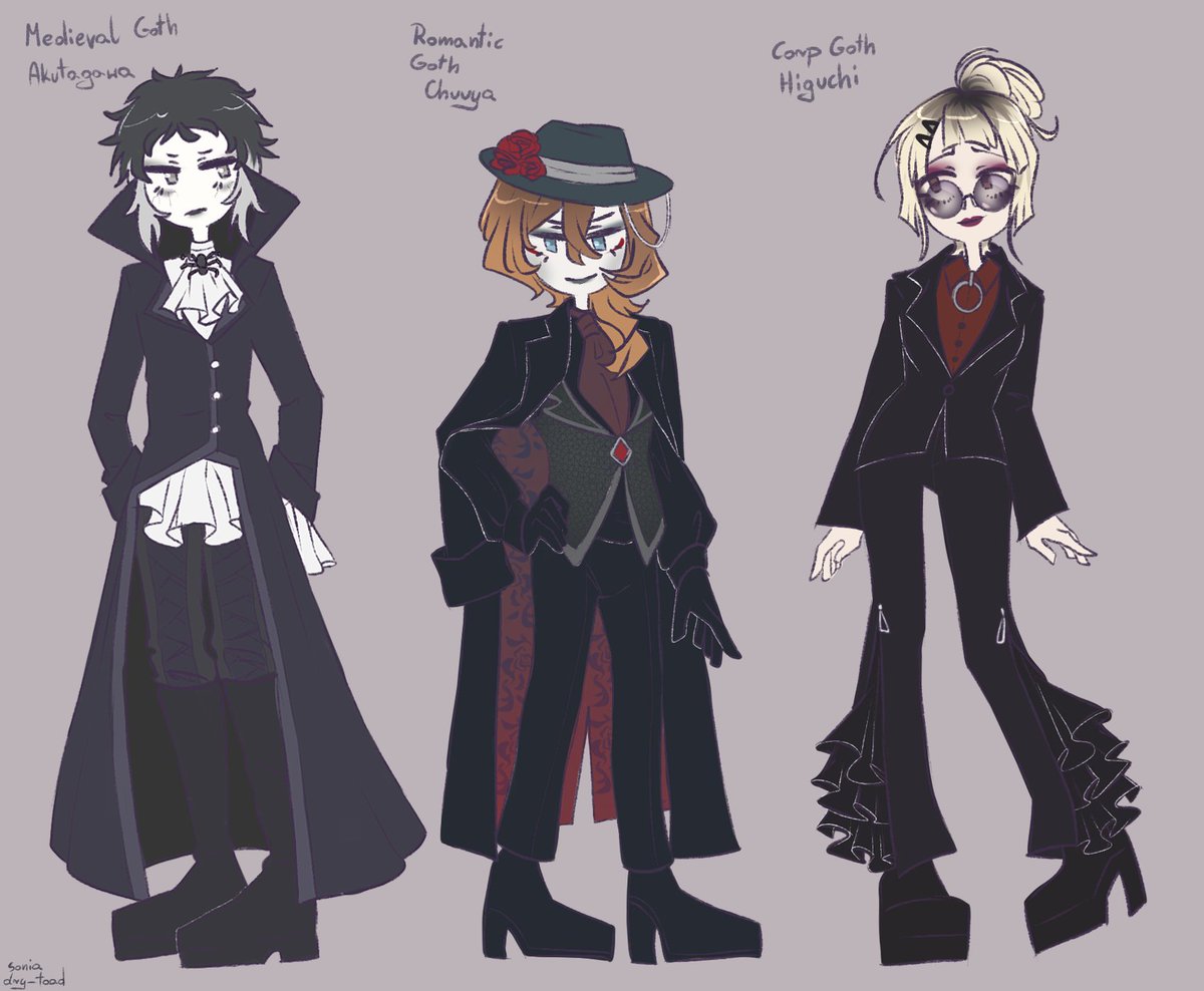 #文スト #BSD #akutagawa #chuuya #higuchi