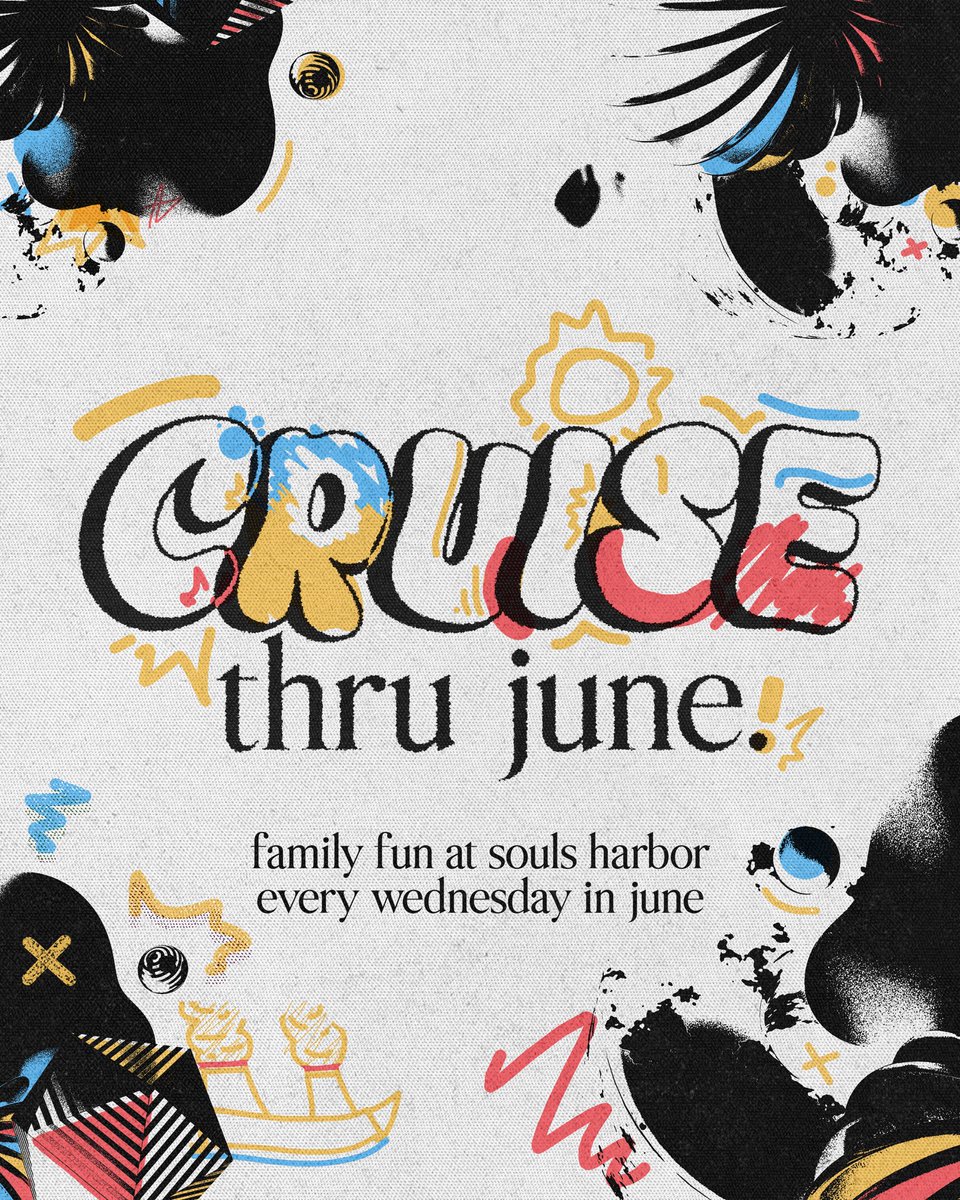 It’s that time of year! It’s time to cruise through the month of June!🥳
-
Join us June 5, 12 &amp; 29 at 7pm for a time of devotion, fellowship and MORE!
-
There will even be FOOD TRUCKS available for your convenience and enjoyment!😋
-
See you there!
-
#CruiseThroughJune