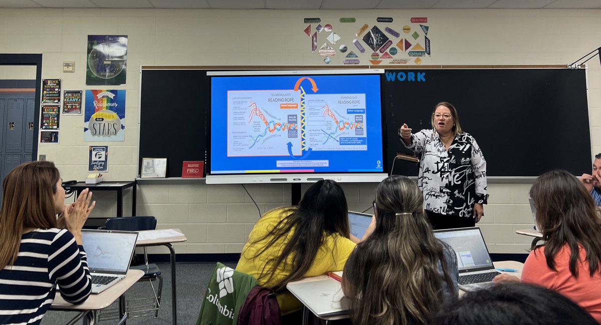 Thank you <a href="/vivianrpratts1/">Vivian Pratts, Ed.D.</a> for another amazing training! Your expertise and wealth of knowledge continues to empower us to cultivate bilingualism &amp; biliteracy, &amp; academic achievement <a href="/FortBendISD/">Fort Bend ISD</a> ❤️ 💙 <a href="/FBISD_MSD/">FBISD Multilingual Programs</a> <a href="/TWE_Texans/">Townewest Elementary</a> #lifelonglearner #FBISDlearns