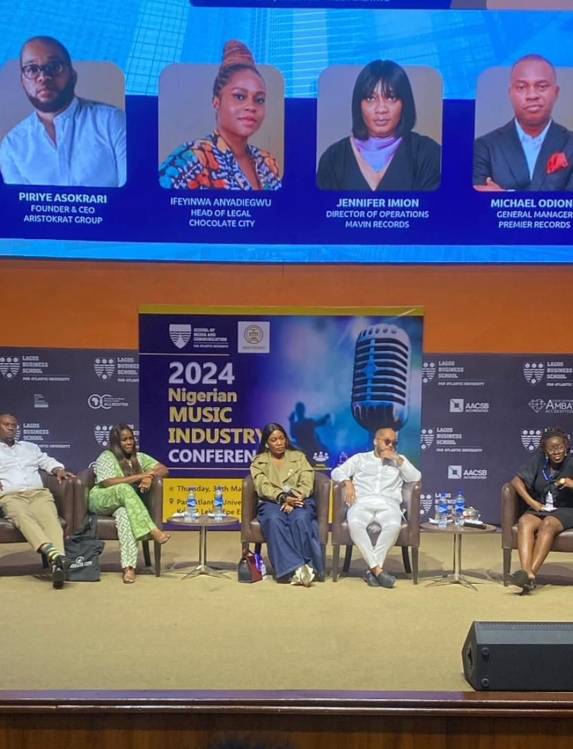 ABCouncil_ng's tweet image. The @ABCouncil_ng CEO/ES, @MargaretOlele was a special guest at the 2024 Music Industry Conference hosted by @pau_nigeria &amp;amp; @aristokratgroup. This event shared insights from professionals on trends and opportunities in the Nigerian music ecosystem. #Business #Entertainment