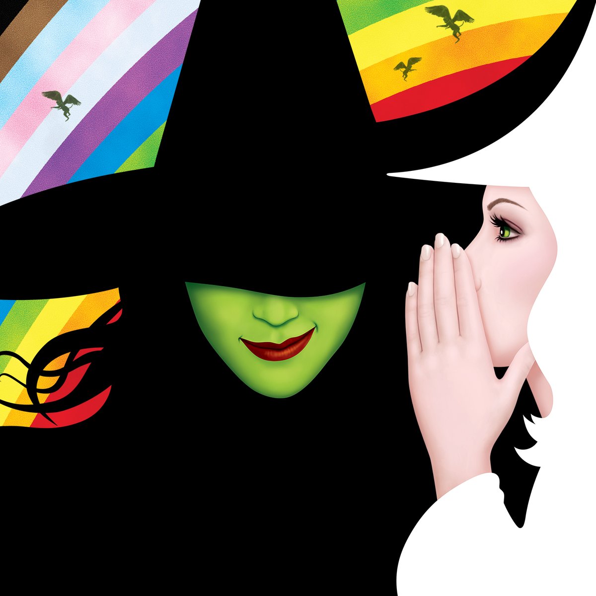 Mirvish's tweet image. Everyone deserves the chance to fly! Happy Pride, Ozians! 💚
#WICKEDToronto #Pride #Mirvish