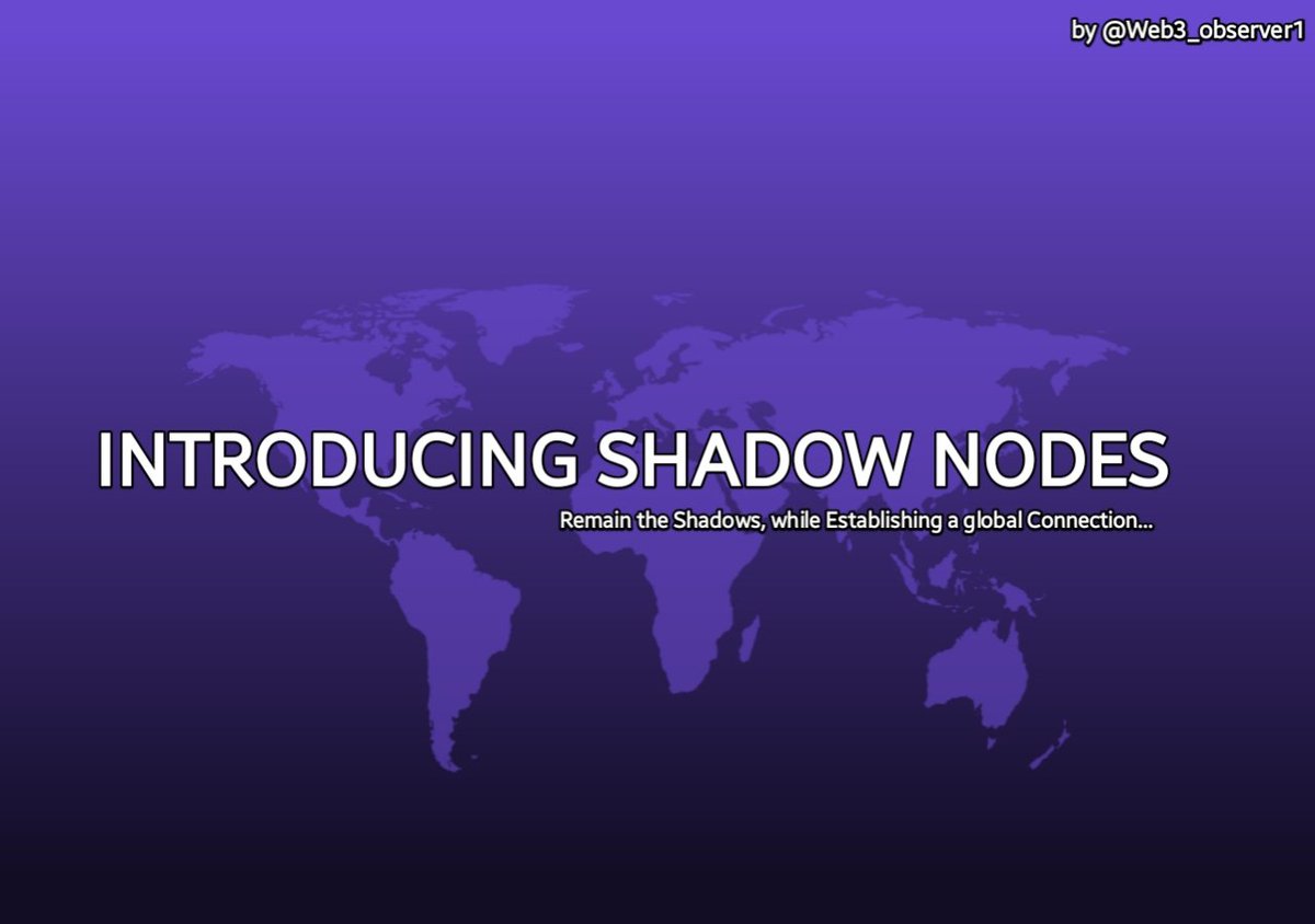 Web3_observer1's tweet photo. Virtual Private network offers individual and organization privacy and security on the internet
But what if we combine it with securityย and decentralization of the blockchain?
@shadownodeVPN is leading this DVPN innovation
A THREAD
#ShadowNodeThread #ShadowNode #SVPN $SVPN https://t.co/aoS0QfmcqM