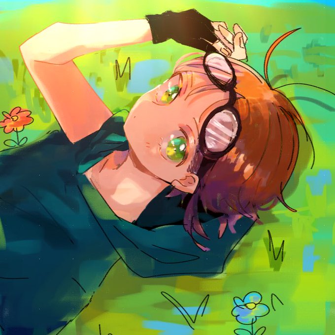 「grass male focus」 illustration images(Latest)